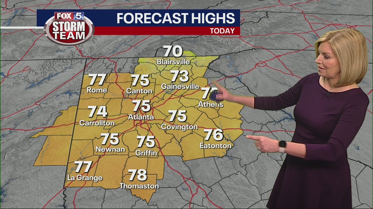 Wednesday morning weather forecast