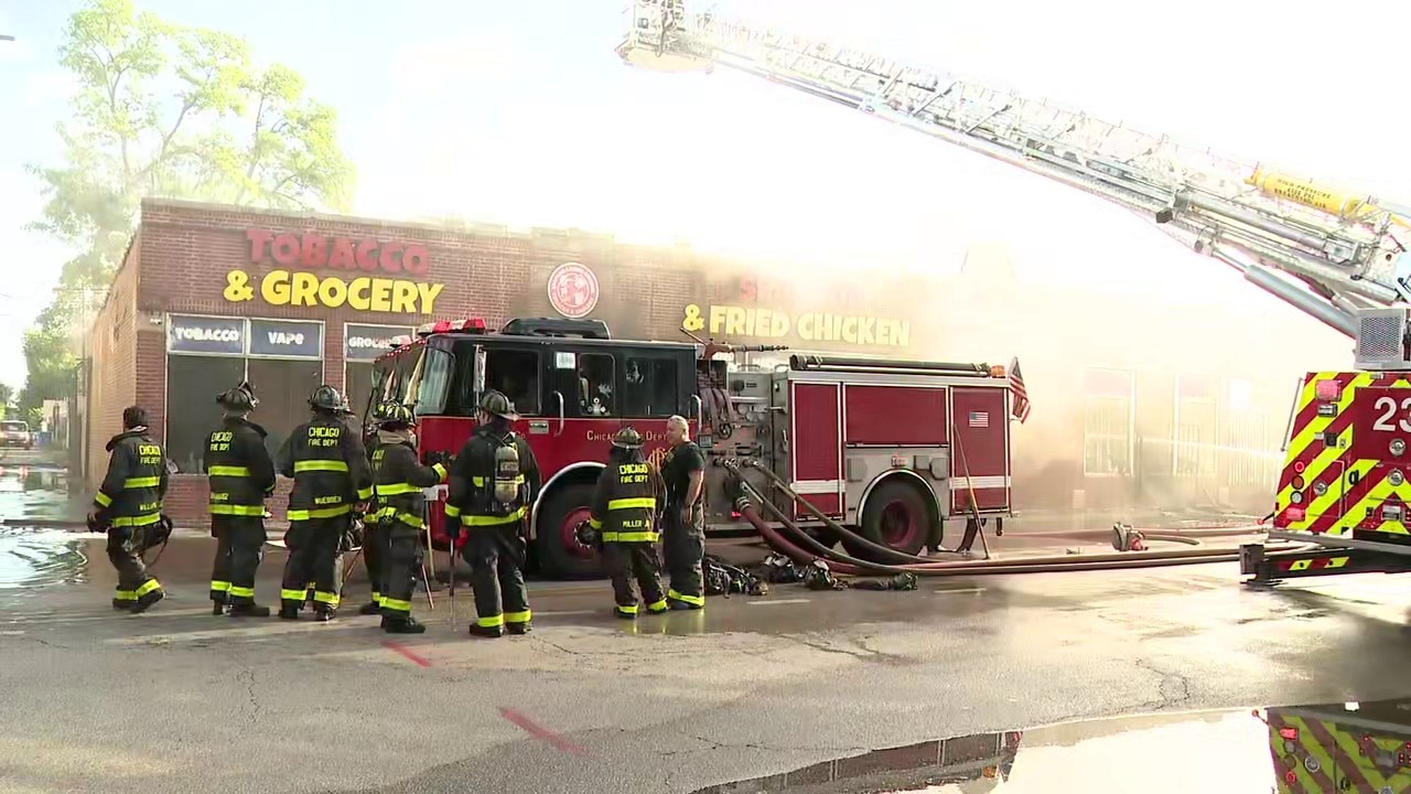 What we know as fire tears through Chicago businesses on West Side