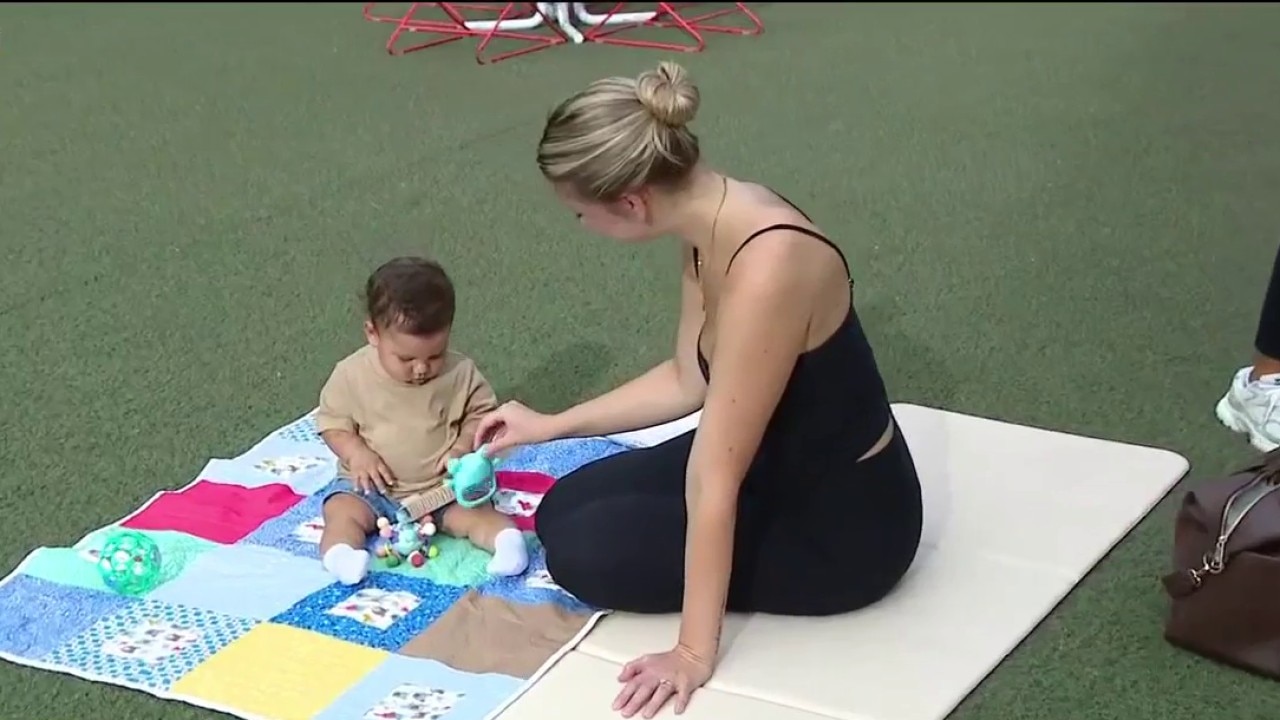 Stroller sculpt helps moms workout