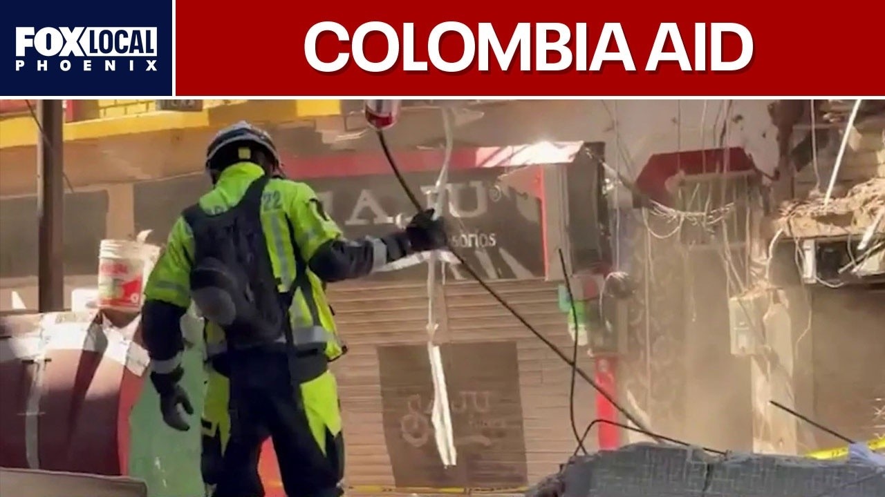 Colombia earthquake relief efforts underway