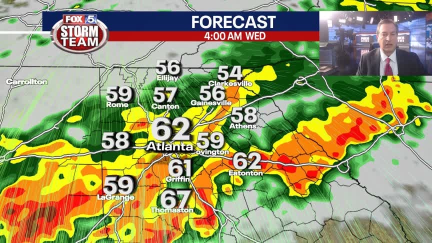 Tuesday Evening Weather Update