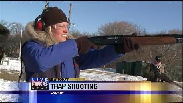 Laura puts her trap shooting skills to the test