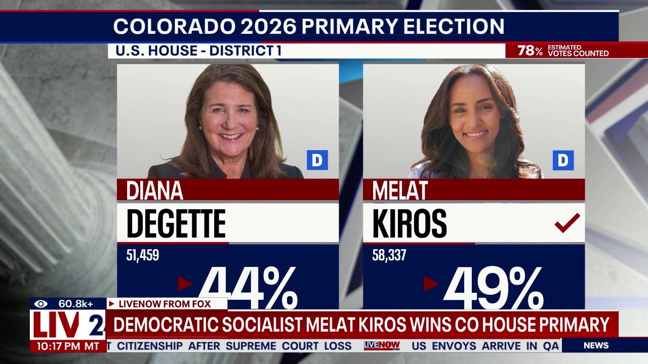 Dem socialist Melat Kiros wins Colorado primary 