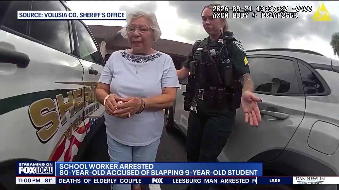 Florida school work accused of slapping student, arrested