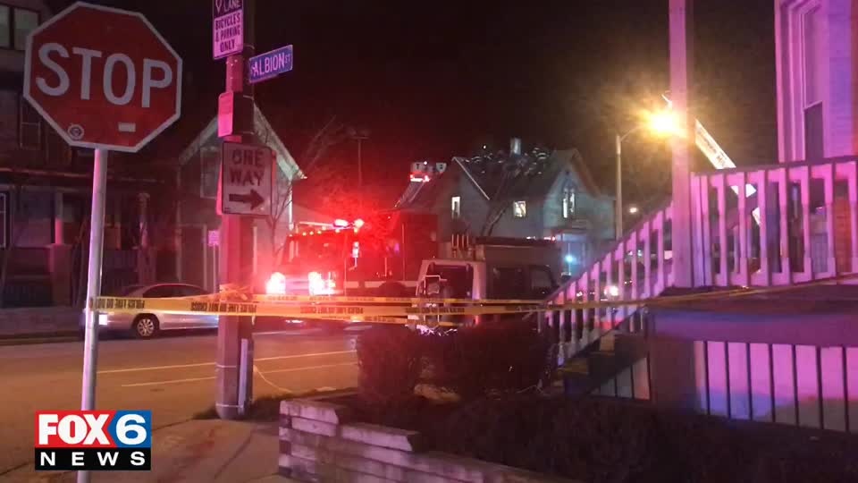 2 alarm blaze on east side