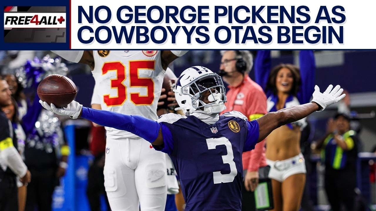 George Pickens no-shows at Cowboys OTAs | Free 4 All+
