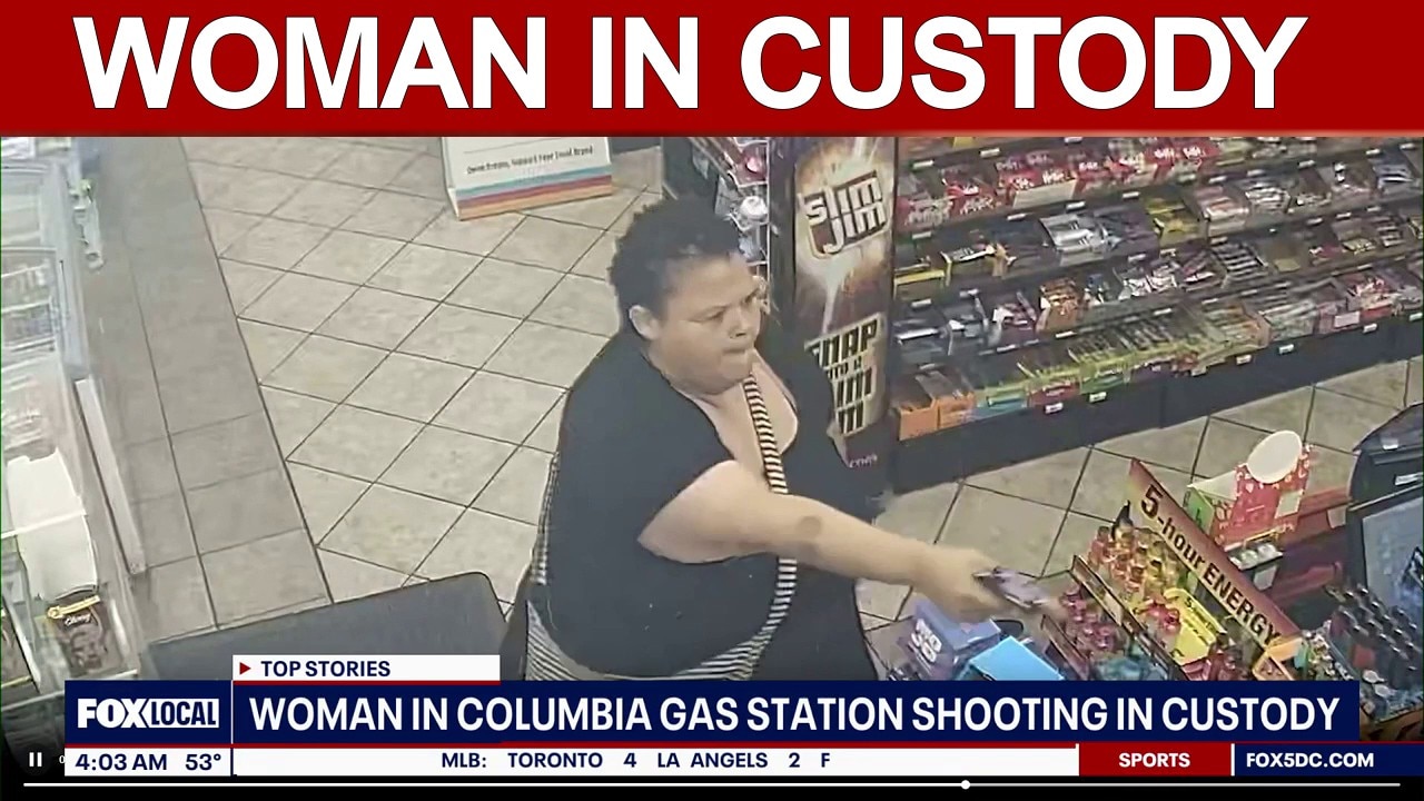 Virginia woman accused in Columbia gas station shooting in custody  | FOX 5 AT 4AM
