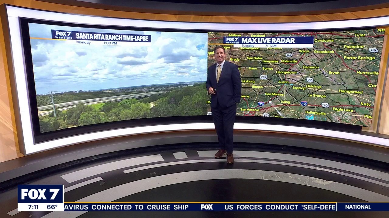 Austin weather: Strong evening storm chances