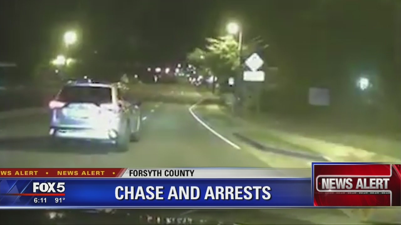 Forsyth County chase video released