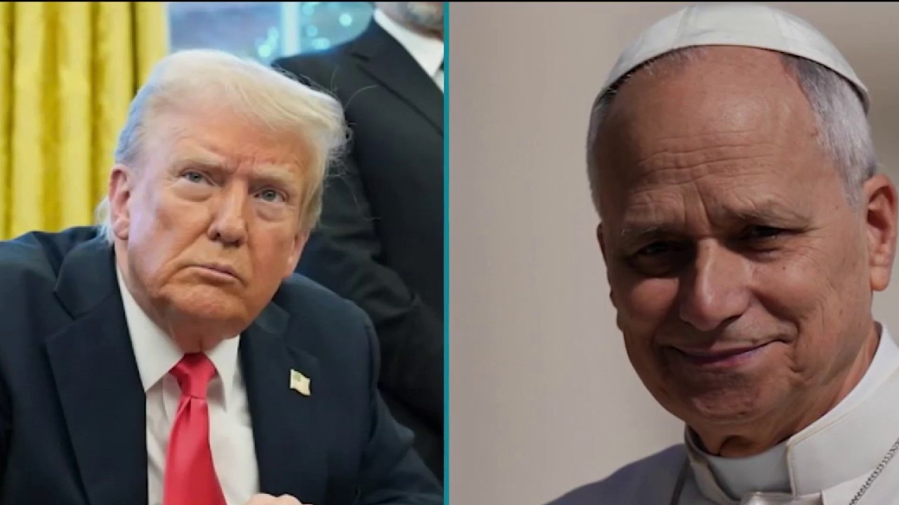 President Trump and Pope Leo's war of words
