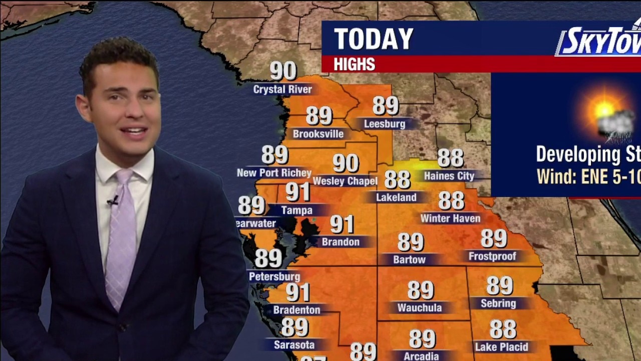 Tampa weather | Saturday morning forecast