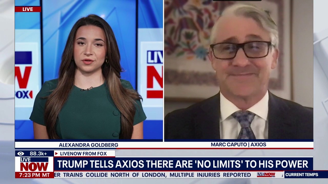 Trump says there are 'no limits' to his power