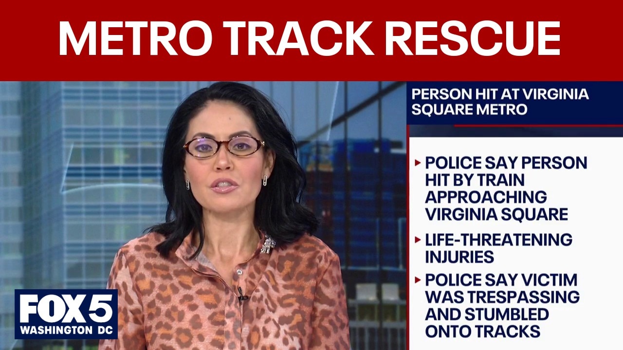 Person struck by train at Virginia Square Metro station