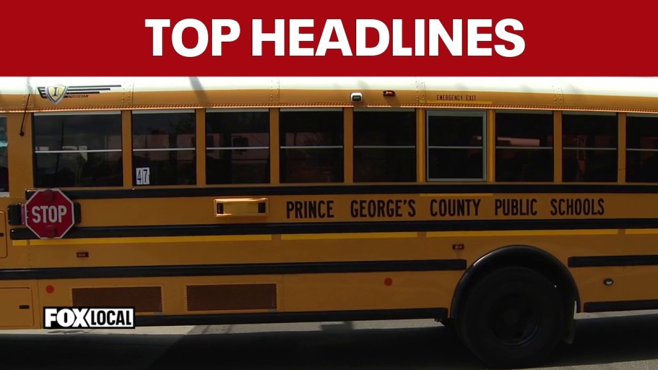 PG County school bus chaos; MD judge blocks redistricting from November ballot