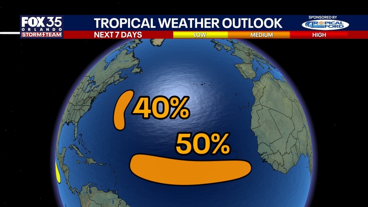 National Hurricane Center tracking 2 potential tropical depressions in Atlantic
