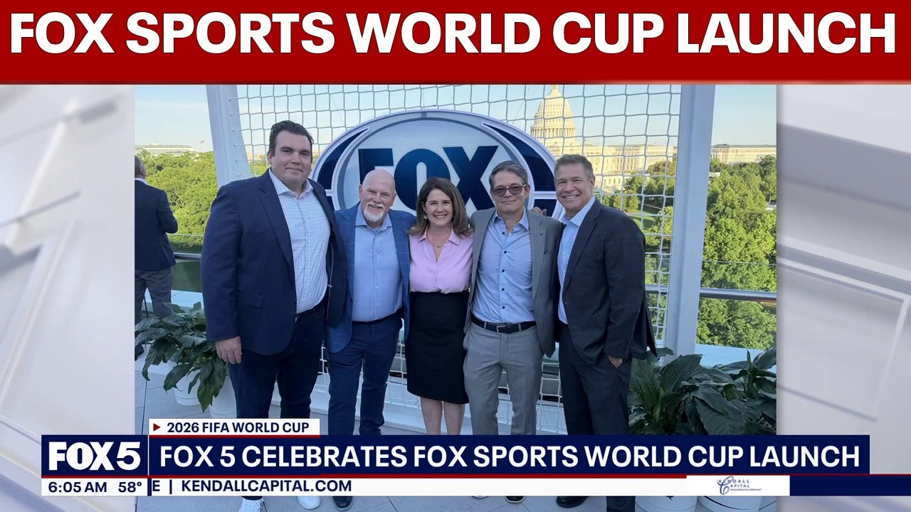 FOX 5 celebrates FOX Sports World Cup launch | FOX 5 AT 6AM