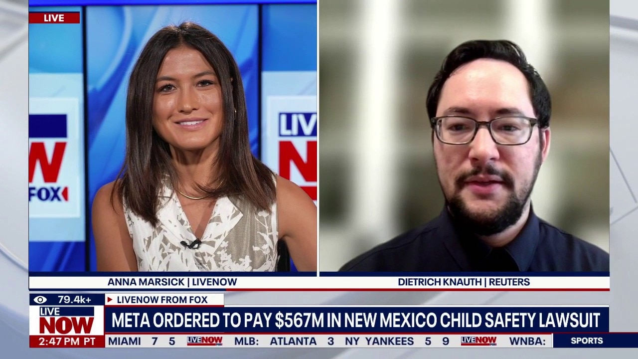 Meta ordered to pay $567M in NM child safety lawsuit