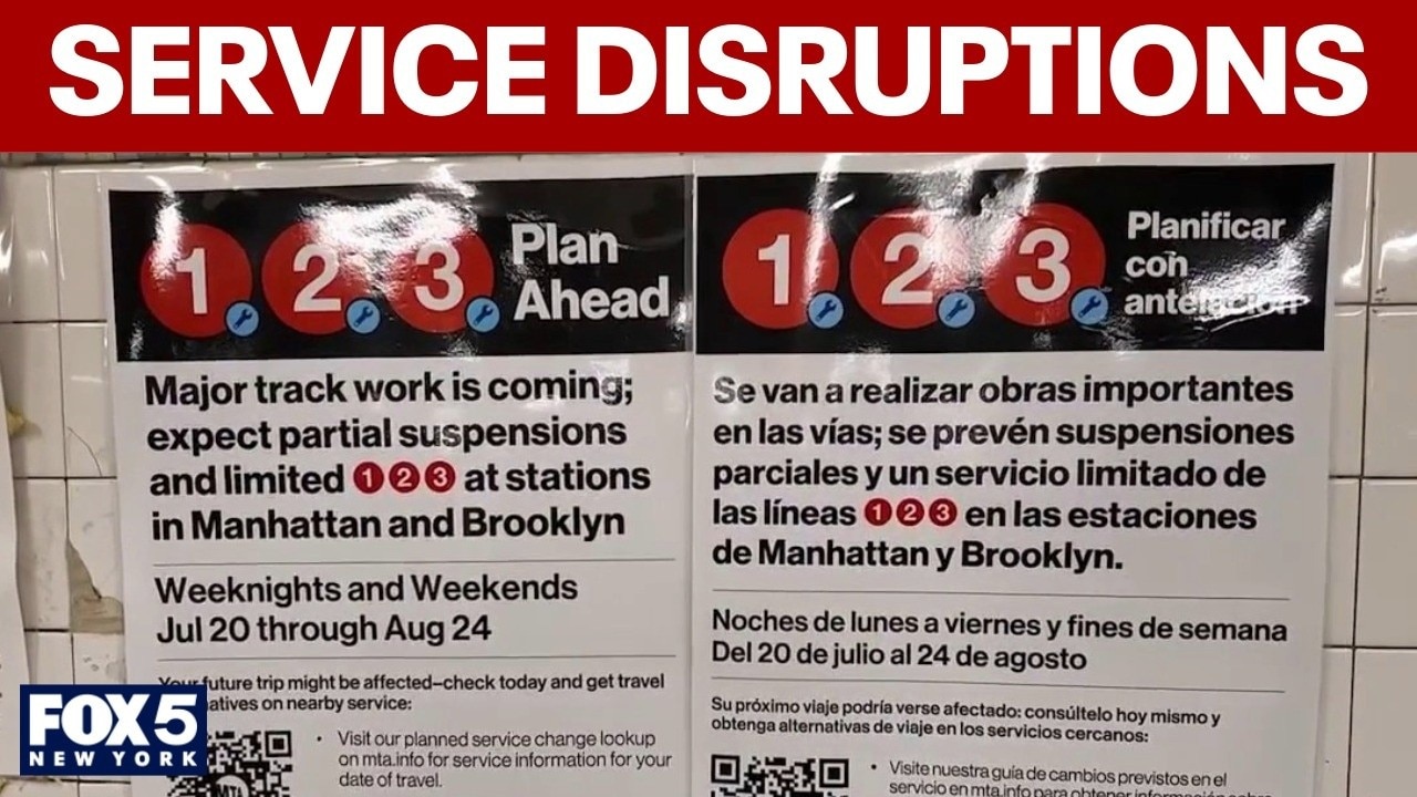 Subway, LIRR weekend service disruptions