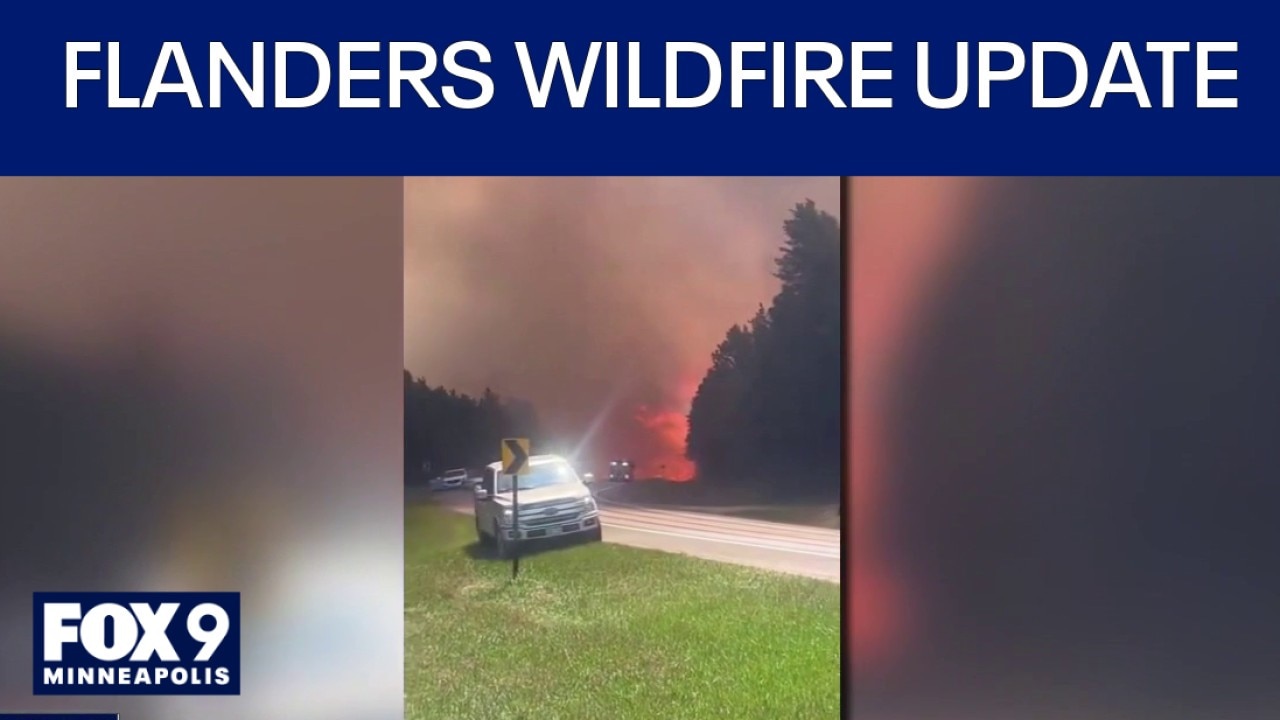 Flanders wildfire: Crow Wing County declares emergency