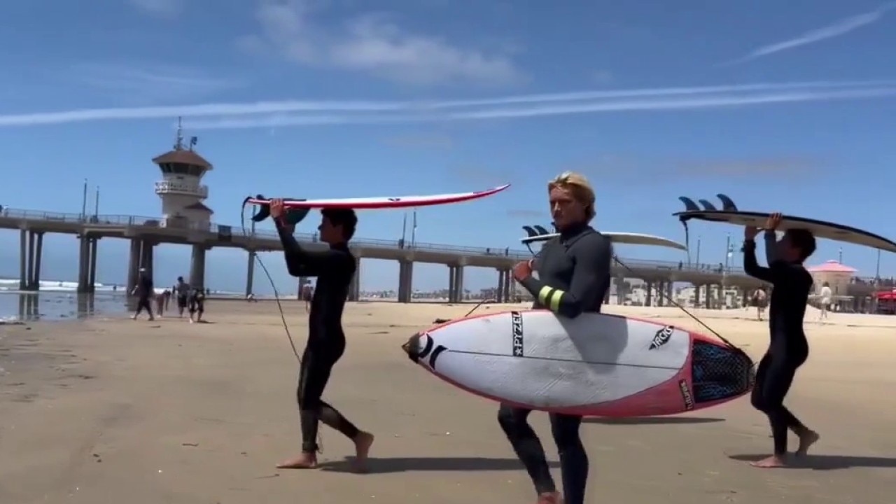 Huntington Beach shark sighting delays surf competition