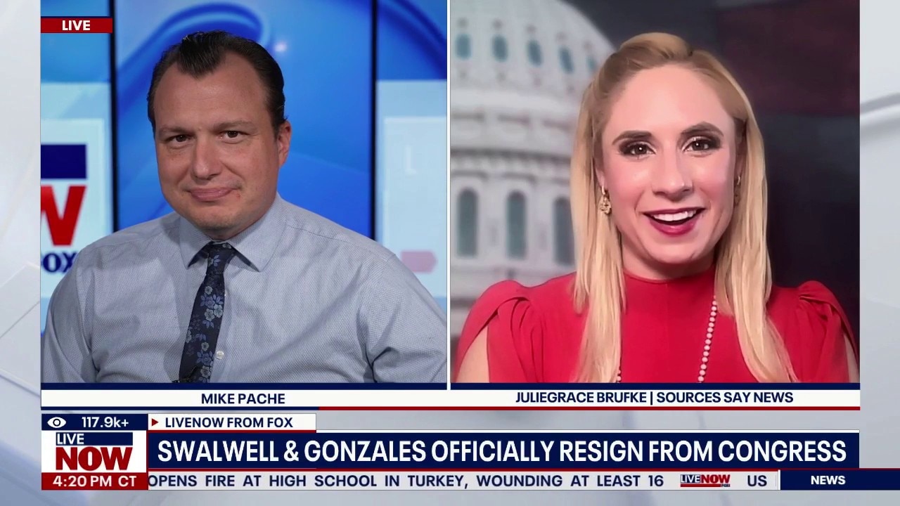 Swalwell & Gonzales officially resign from Congress