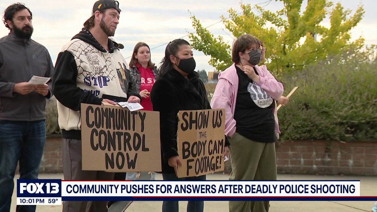 Tacoma, WA neighbors push for answers after deadly police shooting