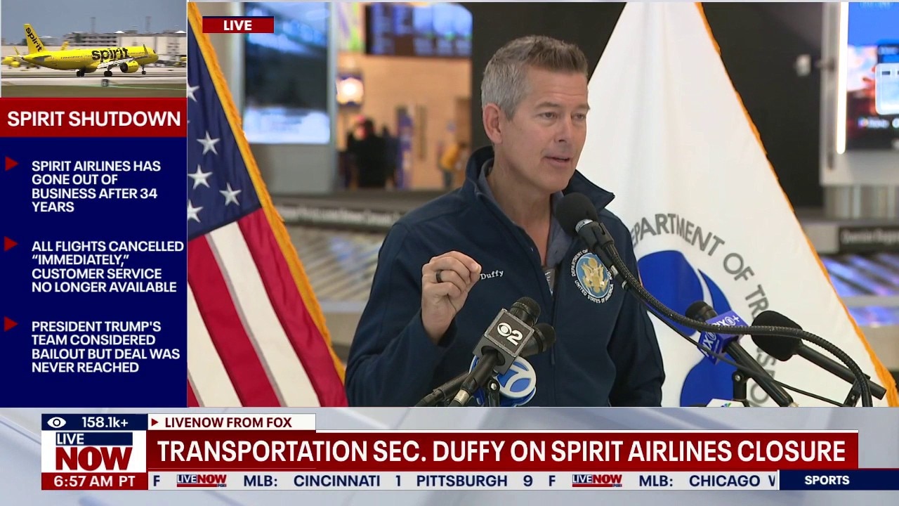 Spirit shutdown: Duffy details airline closure