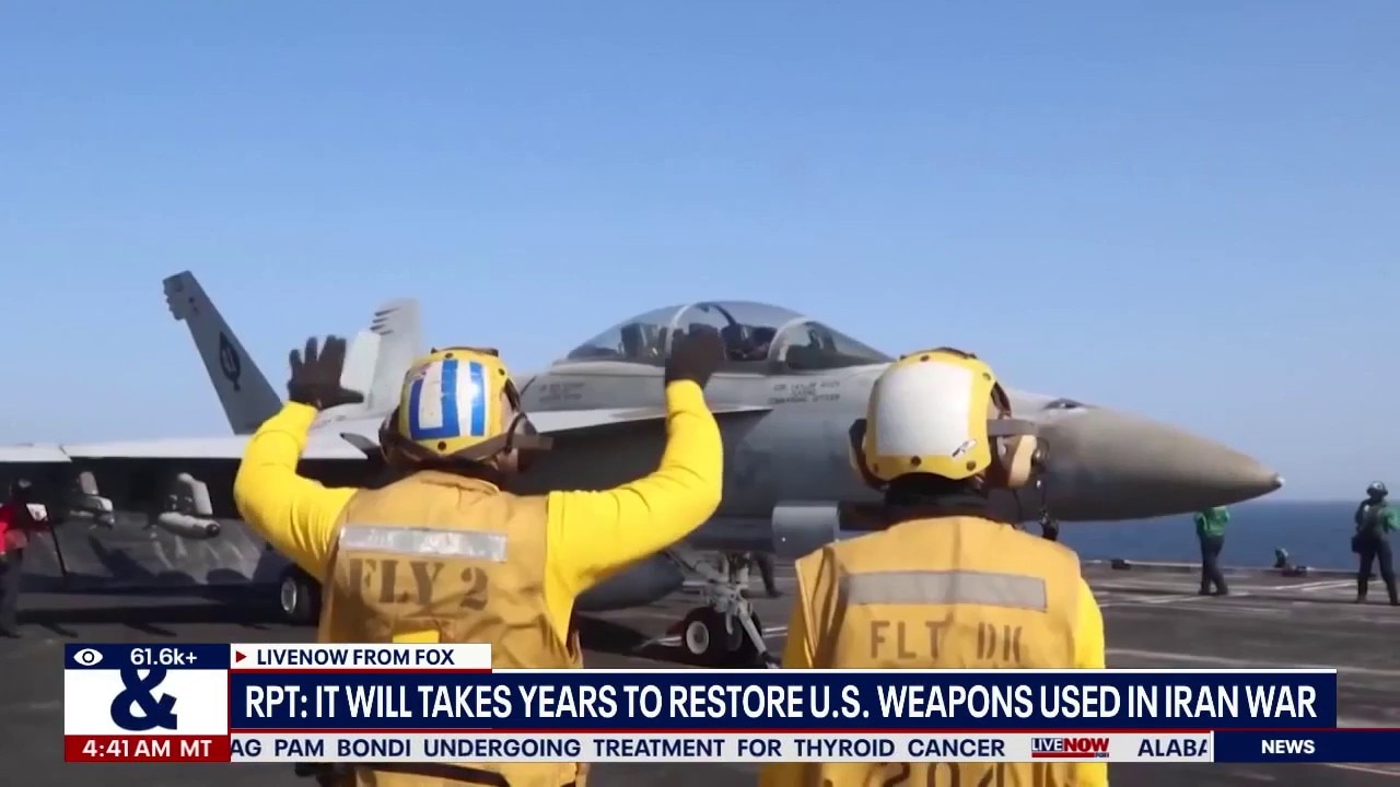 Report: US will need years to replenish weapons used in Iran