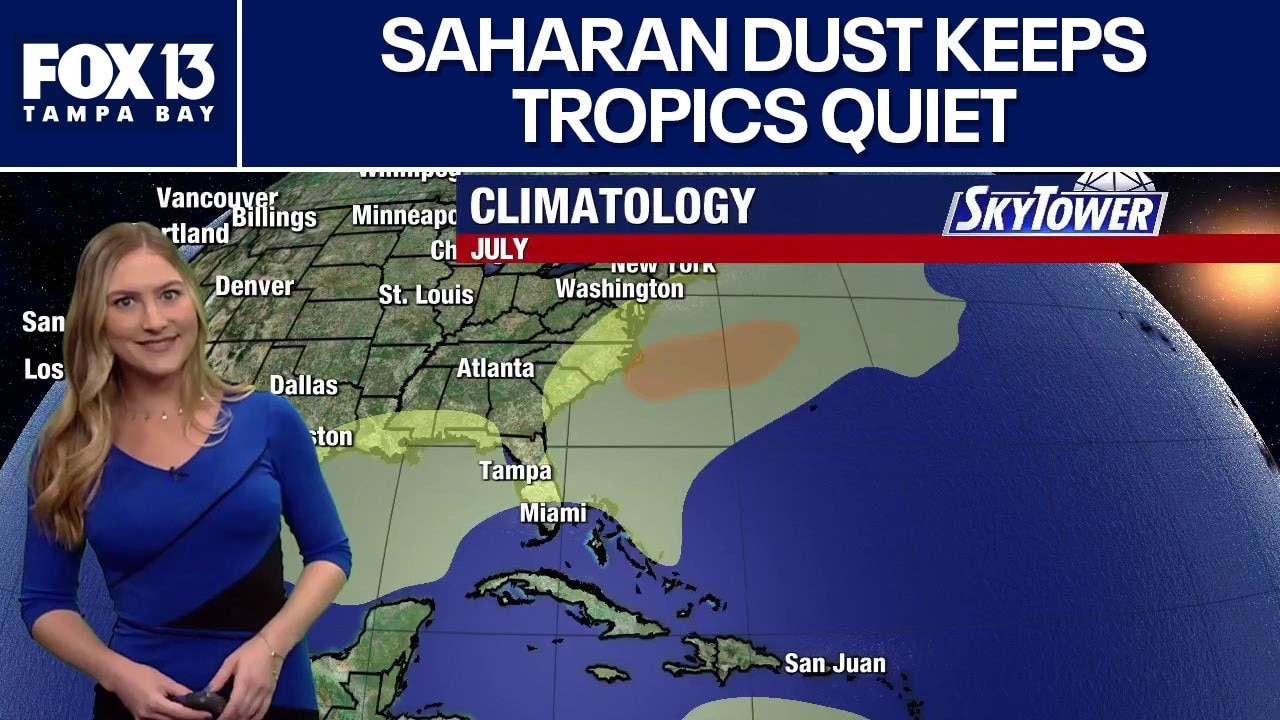No sign of tropical formations soon