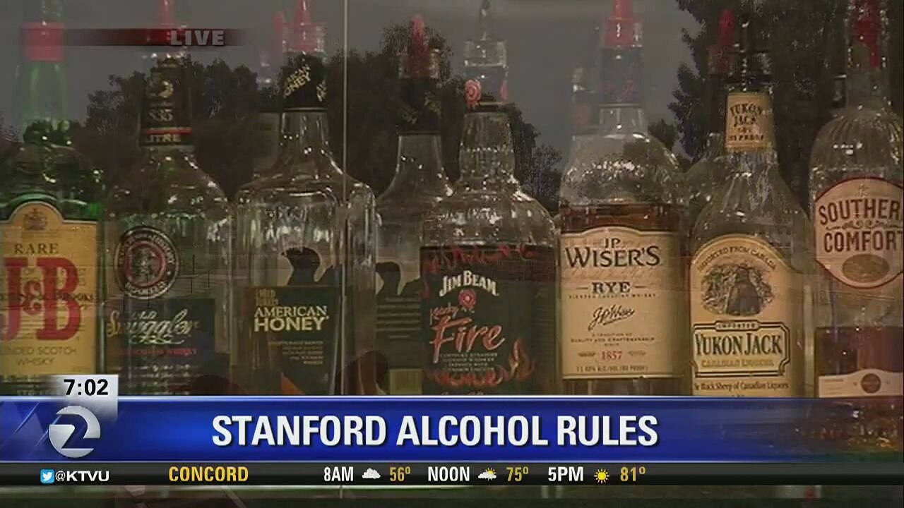 STANFORD: Crack down on booze on campus