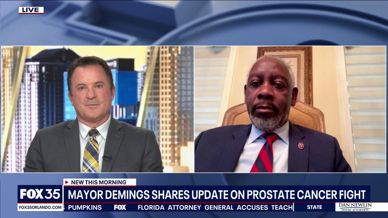 Orange County Mayor Demings gives update on prostate cancer status