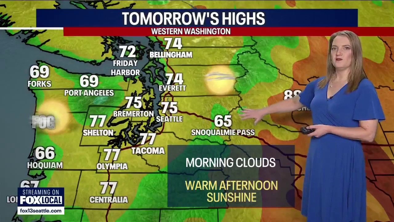 Thunderstorms possible, red flag warning issued