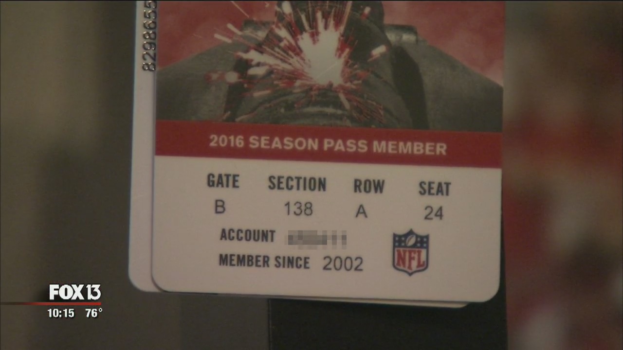 Bucs season ticket holders' membership revoked
