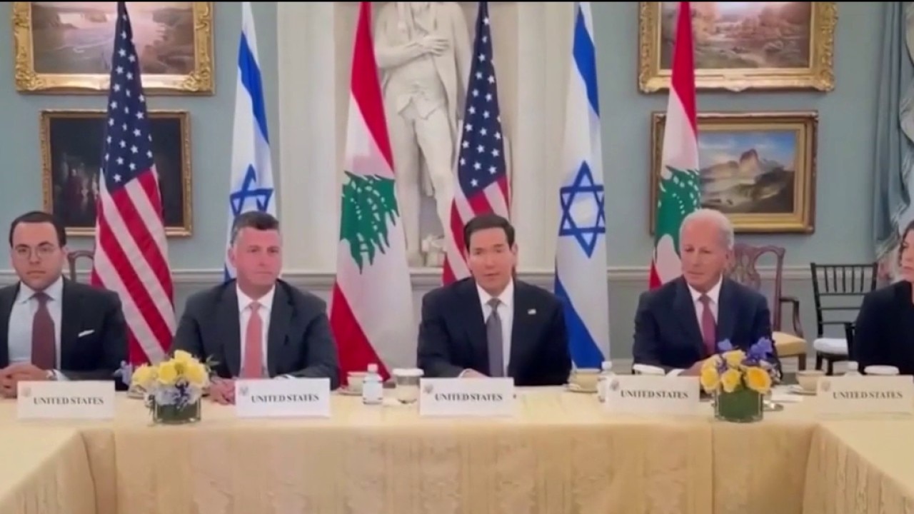 Israel and Lebanon hold rare diplomatic talks in DC 