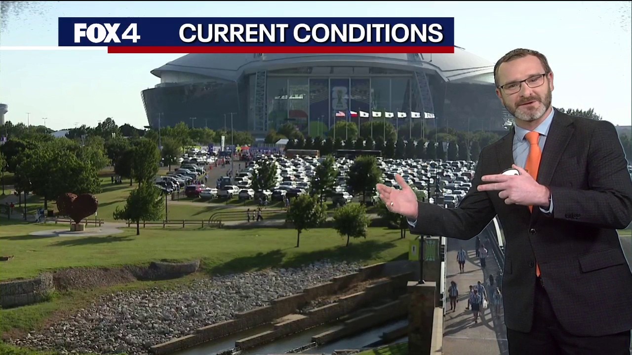 Dallas weather: June 27 evening forecast