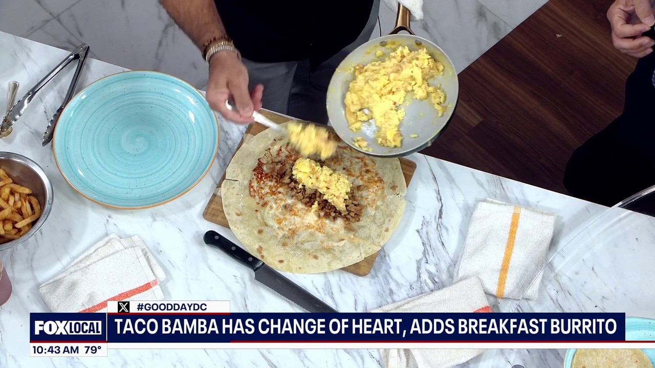 Taco Bama Adds Breakfast Burrito to the Menu 