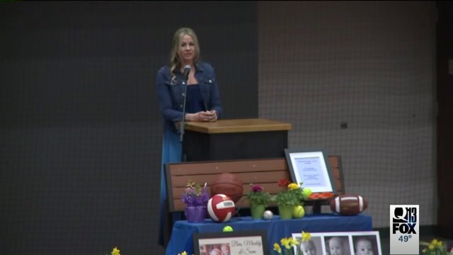 Memorial held for 3 kids who died in Centralia fire