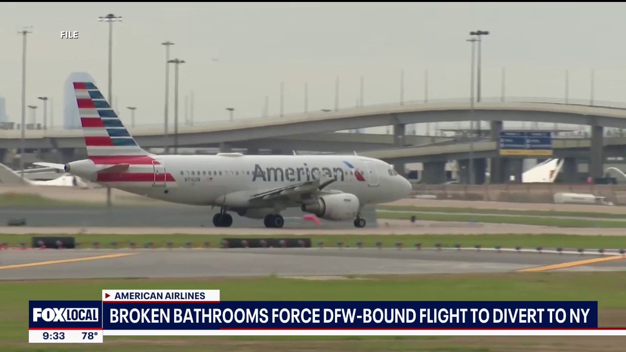 Toilet troubles force DFW-bound flight to divert