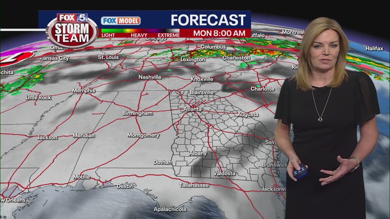 Weekend weather forecast