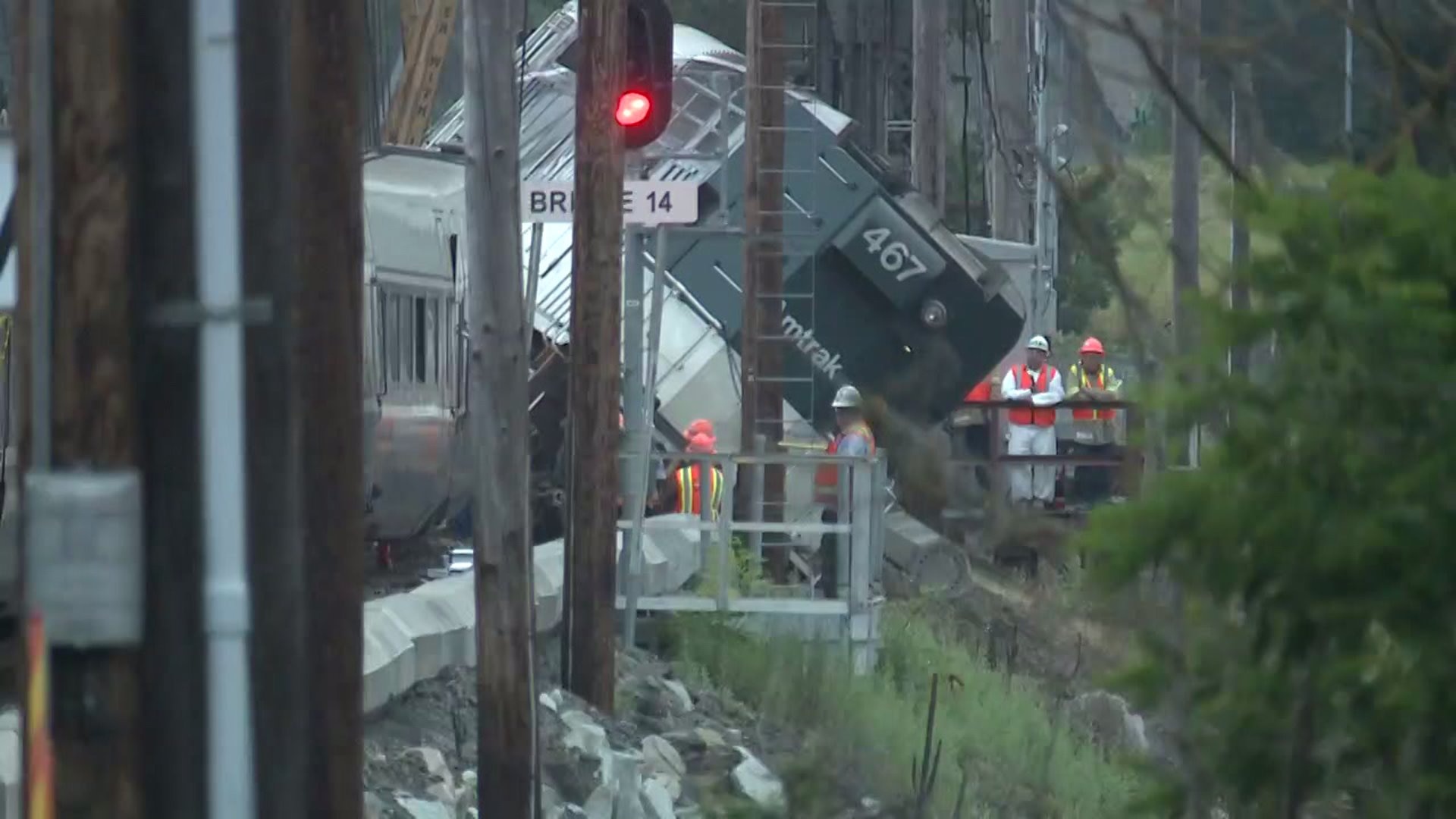 AMTRAK TRAIN DERAILMENT