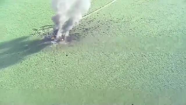 FATAL C-130 PLANE CRASH-AERIALS