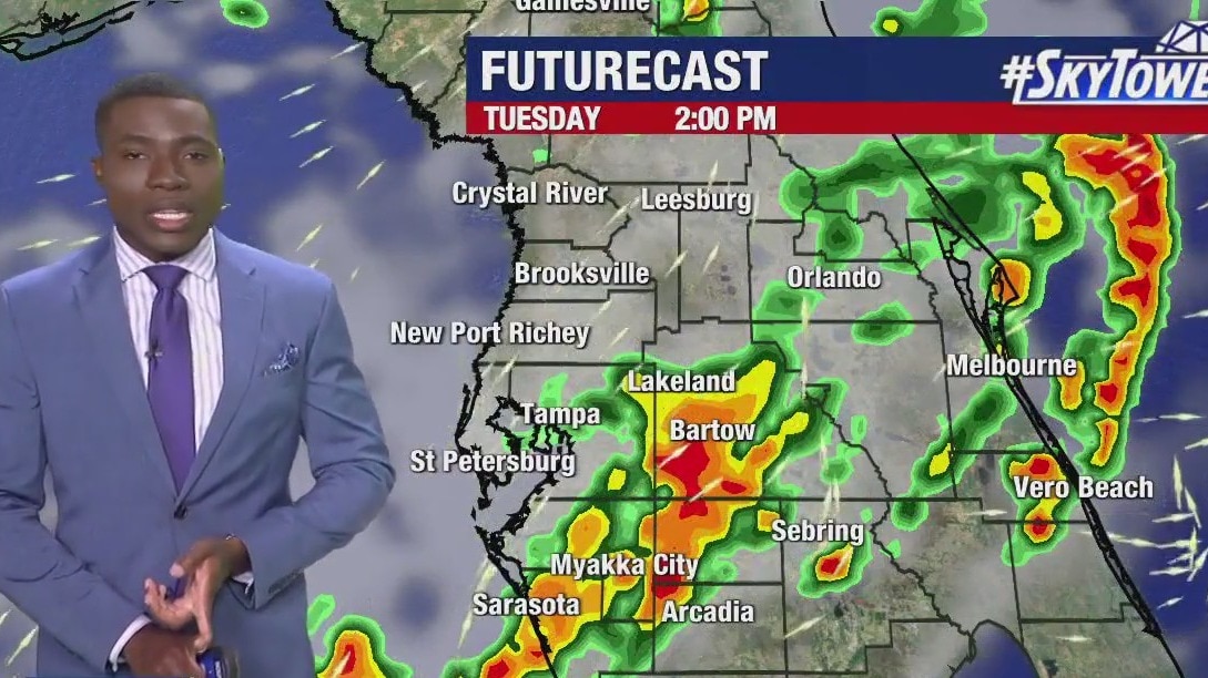 Tuesday morning forecast