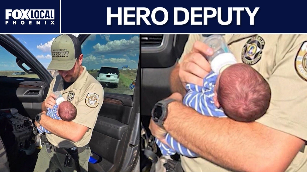 Navajo County deputy feeds 11-day-old infant after state-wide search: 'My dad instincts kicked in'