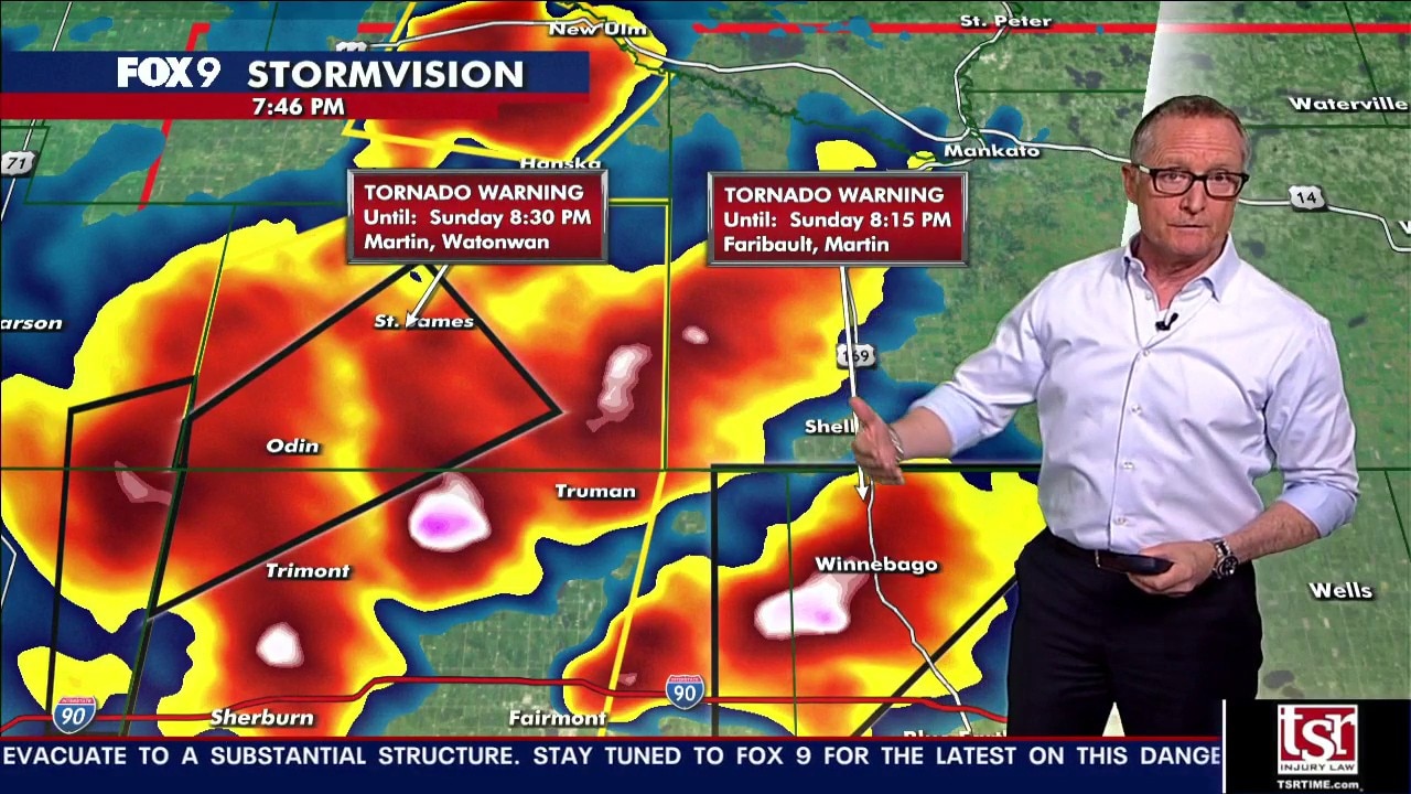 MN weather: Tornado warnings in southern Minnesota