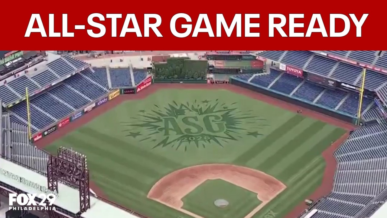 Crews prep Citizens Bank Park for All-Star Week