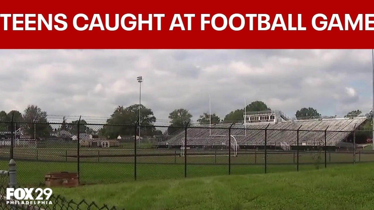 Teens stopped with weapons, marijuana at football game in Bucks County
