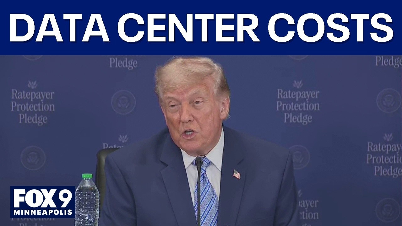 Trump on data centers: Cost paid by corporations