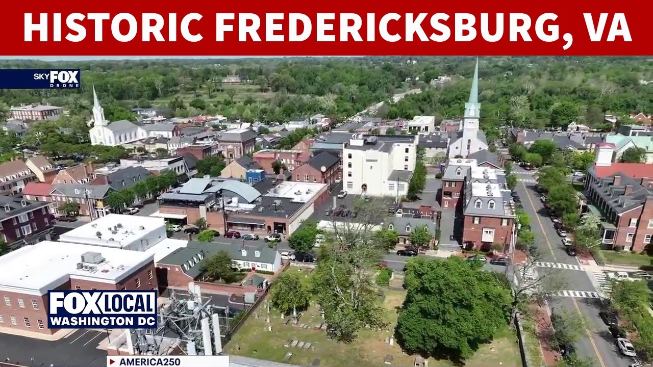 Celebrating America 250 in historic Fredericksburg, Virginia