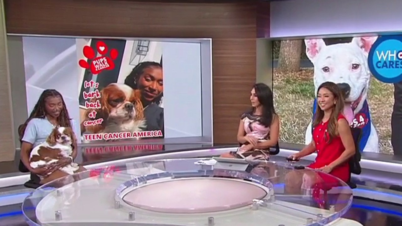 Nia Dennis on Pups Walk 4 Cancer