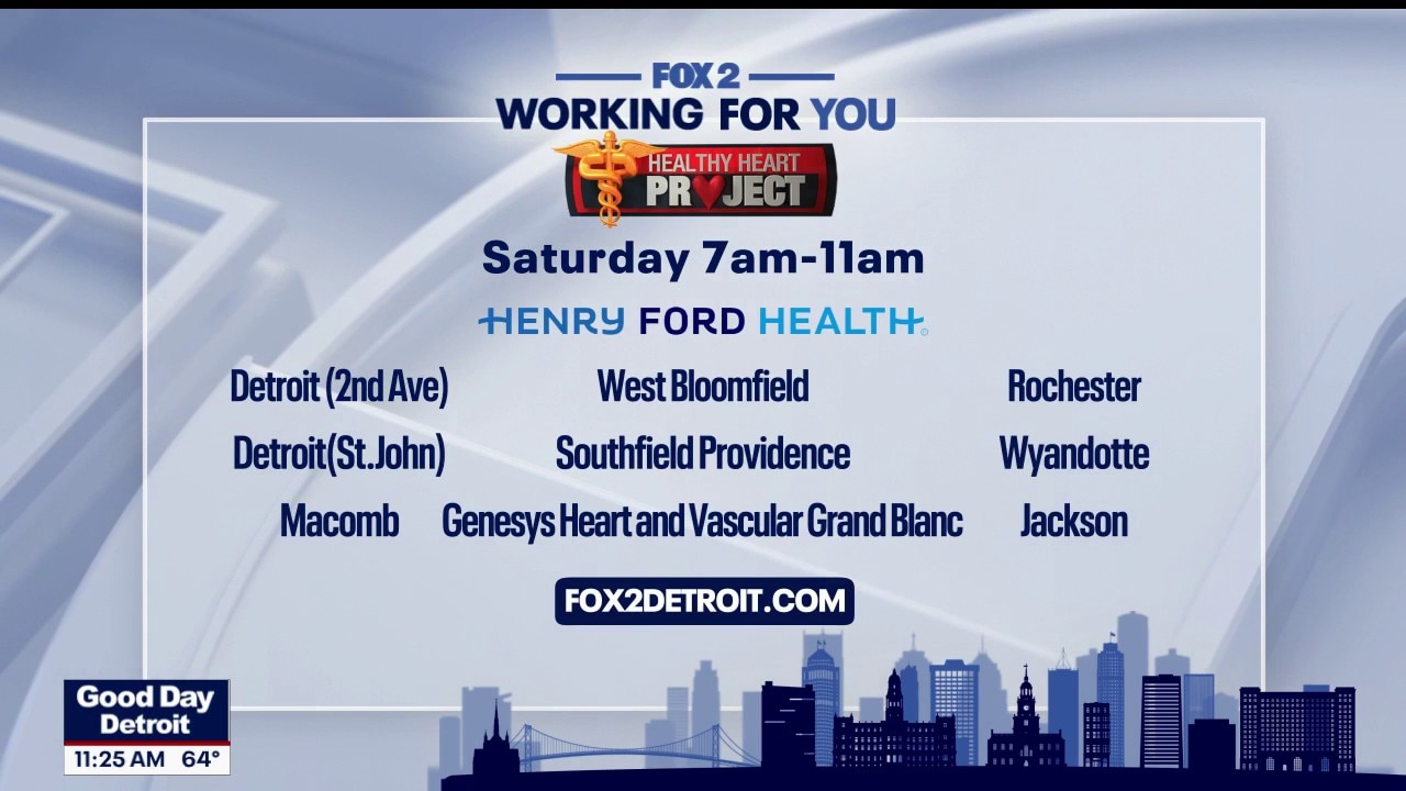 Henry Ford hosting free heart screenings this Saturday